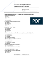 Soal UKK Fiqih Kelas 3 SD Dan Mi PDF