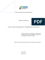 Trauma, Corpo e Psicossomática - Projeto de Pesquisa