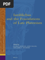 Iamblichus and The Foundations of Late Platonism