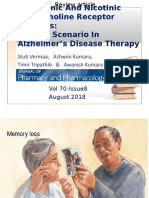 Muscarinic and Nicotinic Acetylcholine Receptor Agonists: Current Scenario in Alzheimer's Disease Therapy