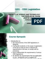 XBLR3103 - OSH Legislation W1-W2