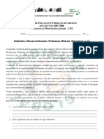 Ficha 1 - Ambiente e Desenvolvimento