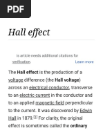 Hall Effect - Wikipedia