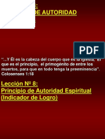 8 Lección Nº8 Principio de Autoridad