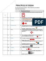 The Principles of Design: Answer Word Definition/Picture