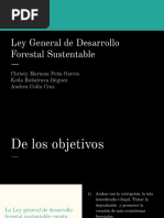 Ley General de Desarrollo Forestal Sustentable