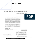 El Valor Del Cine para Aprender y Enseñar: Enrique Martínez-Salanova Sánchez Almería