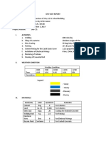 Site Visit Report