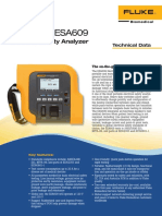 Electrical Safety Analyzer: Technical Data