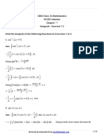 CBSE Class-12 Mathematics NCERT Solution Chapter - 7 Integrals - Exercise 7.3