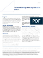 Soil PH and Electrical Conductivity: A County Extension Soil Laboratory Manual