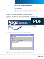 Elaboracion de Ntas de Remision