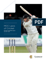 MCC Laws of Cricket Consultation