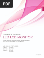 LG E2242T Manual PDF