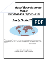 International Baccalaureate Music: Standard and Higher Level