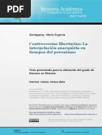 Bordagaray, M. E. (2014) - Controversias Libertarias. La Interpelación Anarquista en Tiempos de Peronismo PDF