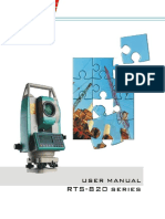 Manual Usuario Estacion Total Ruide Series RTS-820 PDF