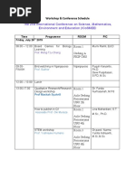 The 2Nd International Conference On Science, Mathematics, Environment and Education (Icosmee)