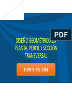 01 Diseño Geomtrico en Planta, Perfil PDF