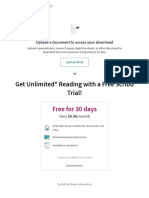 Get Unlimited Reading With A Free Scribd Trial!