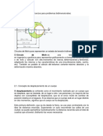 Círculo de Mohr de Esfuerzos para Problemas Bidimensionales