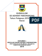 MODEL DOKUMEN I SD - KURIKULUM 2013 INSERSI PAK 2019 Rev PDF