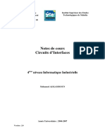 Notes de Cours Circuits Interfaces