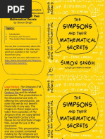 Simpsons and Futurama Mathematics For Schools PDF