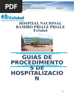 Guias de Procedimientos Hospitalizacion