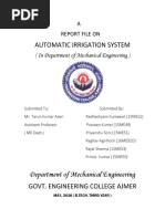 Automatic Irrigation System