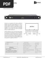 DISTRO4 Specifications