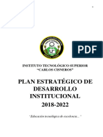 Plan Estratejico de Desarrollo