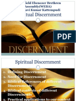 Spiritual Discernment