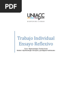 Ensayo Reflexivo Unidad 1