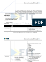 Systems Analysis and Design: Course Description