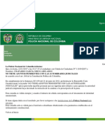 Antecedentes Policia y Procuraduria