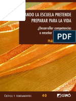 Cuando La Escuela Pretende Preparar para La Vida - Philippe Perrenoud PDF