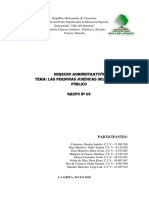 Las Personas Jurídicas Del Derecho Público