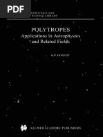 Horedt - Polytropes Applications in Astrophysics and Related Fields PDF