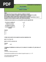 1º Eso Álgebra PDF