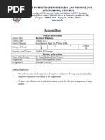 Lesson Plan: Gandhi Institute of Engineering and Technology (Autonomous), Gunupur