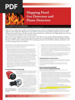 Mapping Fixed Gas Detectors and Flame Detectors: Safety