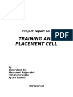 Training and Placement