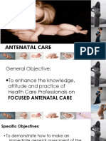 Antenatal Care: Gina C, Miado, RN, Man