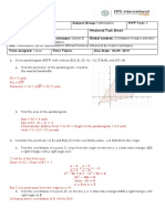 Coordinate Geometry