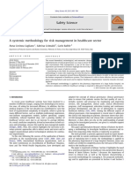 A Systemic Methodology For Risk Management in Healthcare Sector