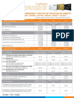 Tarifario Tarjeta Clasica Cencosud PDF