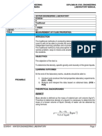 Lab Manual 2.1 - LEVEL 0 - Measurement of Fluid Properties