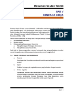 Bab 5. Rencana Kerja - Analisa