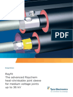 Rayfit The Advanced Raychem Heat-Shrinkable Joint Sleeve For Medium Voltage Joints Up To 36 KV